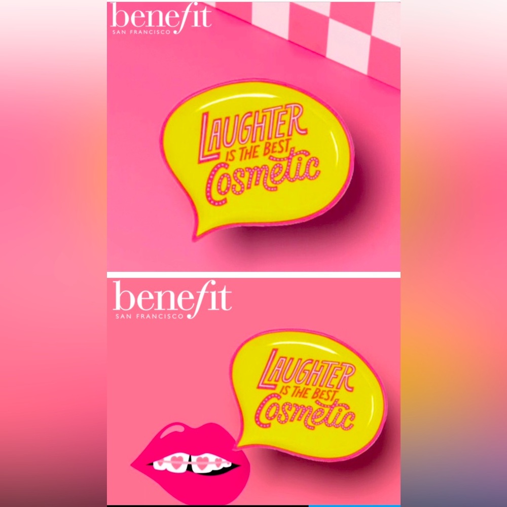 Benefit Cosmetics “Laughter is the Best Medicine” Trinket/Jewelry Dish